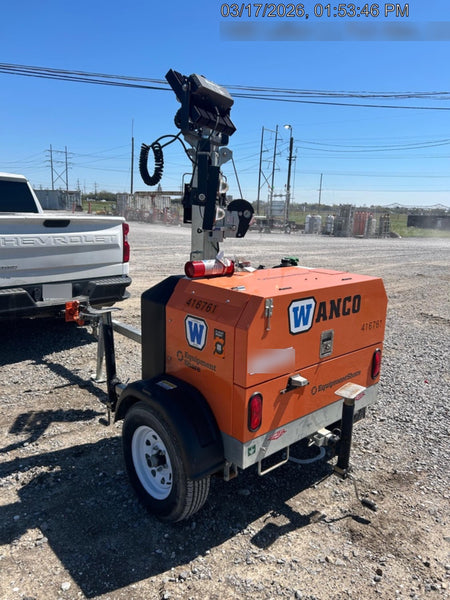 2024 Wanco WLTT-4MM4K Diesel, Deep Sea Controller, Shore Power Plug, Auto Start, (4) 350W LED Floodlights, 4kW Generator, 60 Gal Fuel Tank, 2" Ball, T3