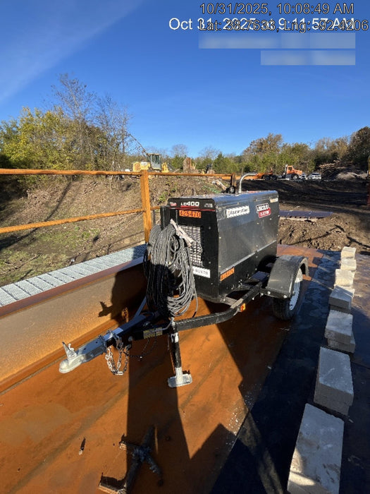 2024 Lincoln Electric LE400 Kubota V1505, Trlr, Cable Rack, Light Kit, ES Decals, T3