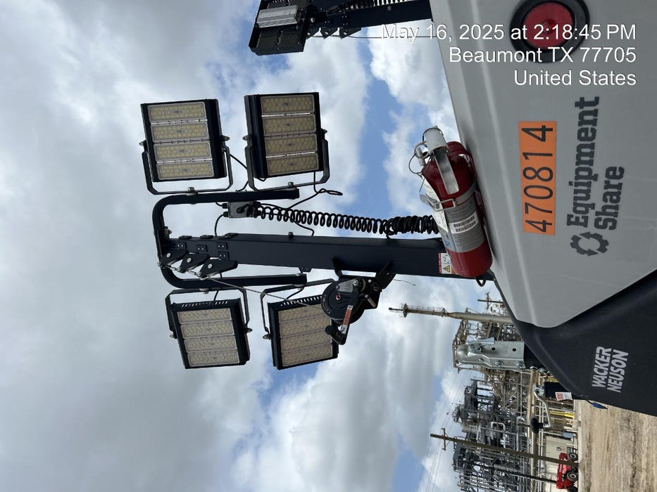 2024 Wacker Neuson LTT4 Diesel, Kohler KDW702, Deep Sea Controller, Auto Start, LED 320W, Bypass Outlet, T3