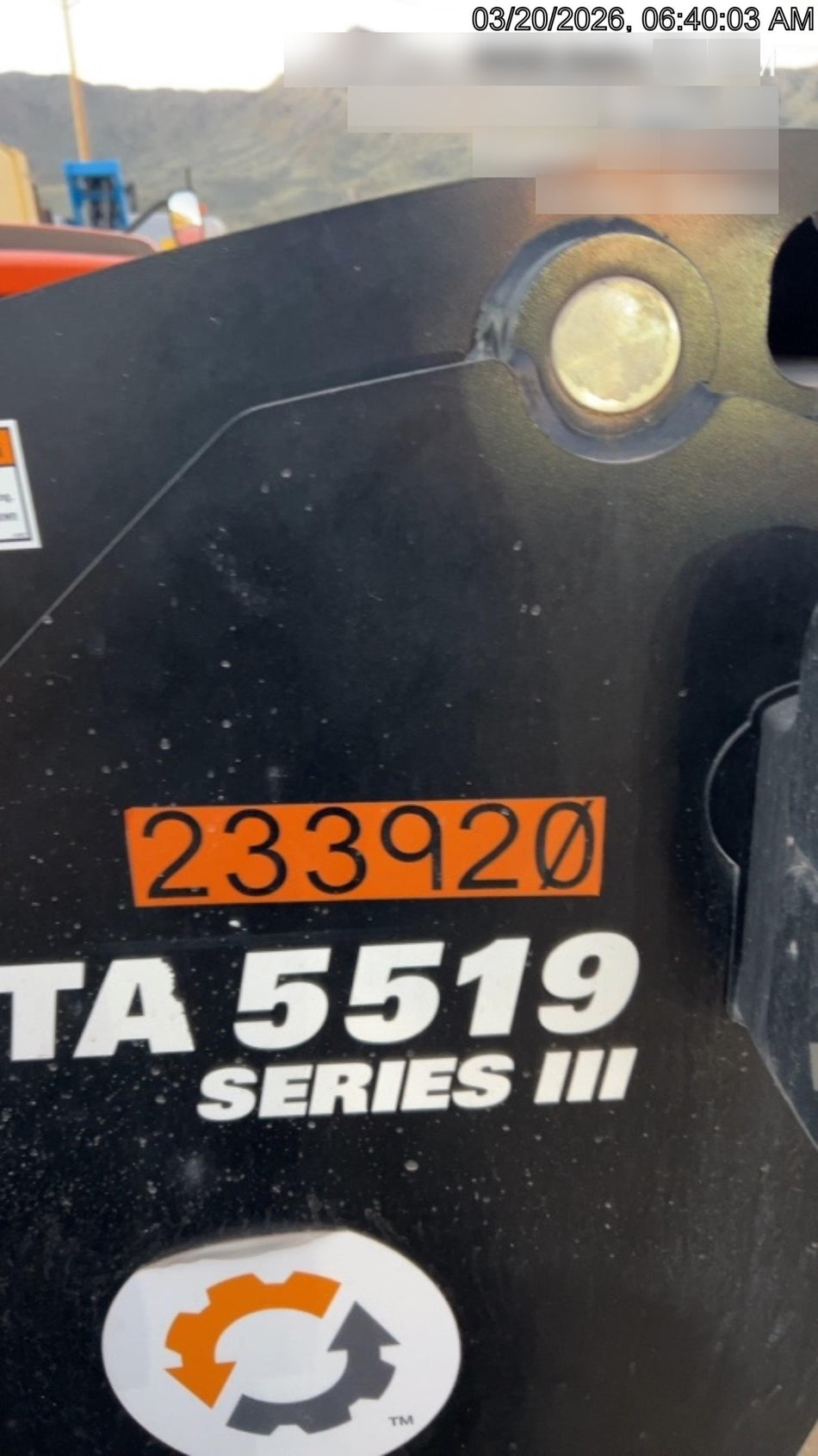 2022 MANITOU MTA5519