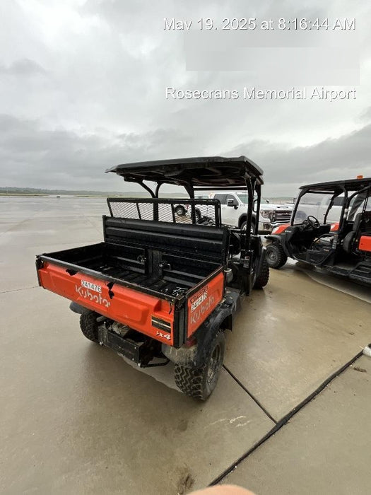 2022 Kubota RTV-X1140W-H Plastic Canopy, Windshield Acrylic Clear, LED Strobe Light, Wire Harness Kit, Back up Alarm