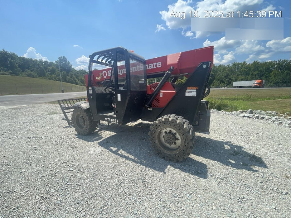 2020 Manitou MTA6034 Canopy, Solid Tires, Work Lights, Beacon, Aux Hydraulics, Back up Alarm, Mirrors, ES Keypad