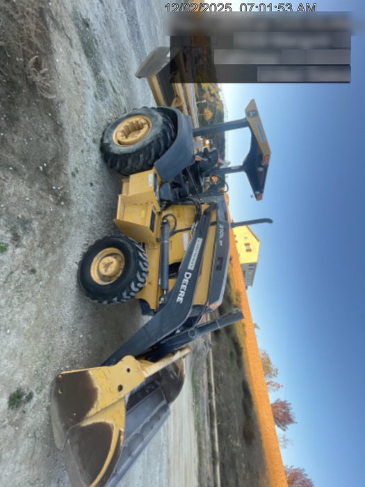 2020 John Deere 210LEP Canopy, 4WD, Second rear hydraulic cylinder, Light Package, Wheel weights