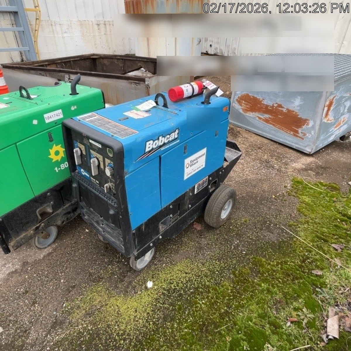 2019 Miller Electric BOBCAT 250 951600 PKG-250 amp Propane Welder, Standard w/Running Gear, Bracket, Hose"250 amp Propane Welder, Standard w/Running Gear, Bracket, Hose