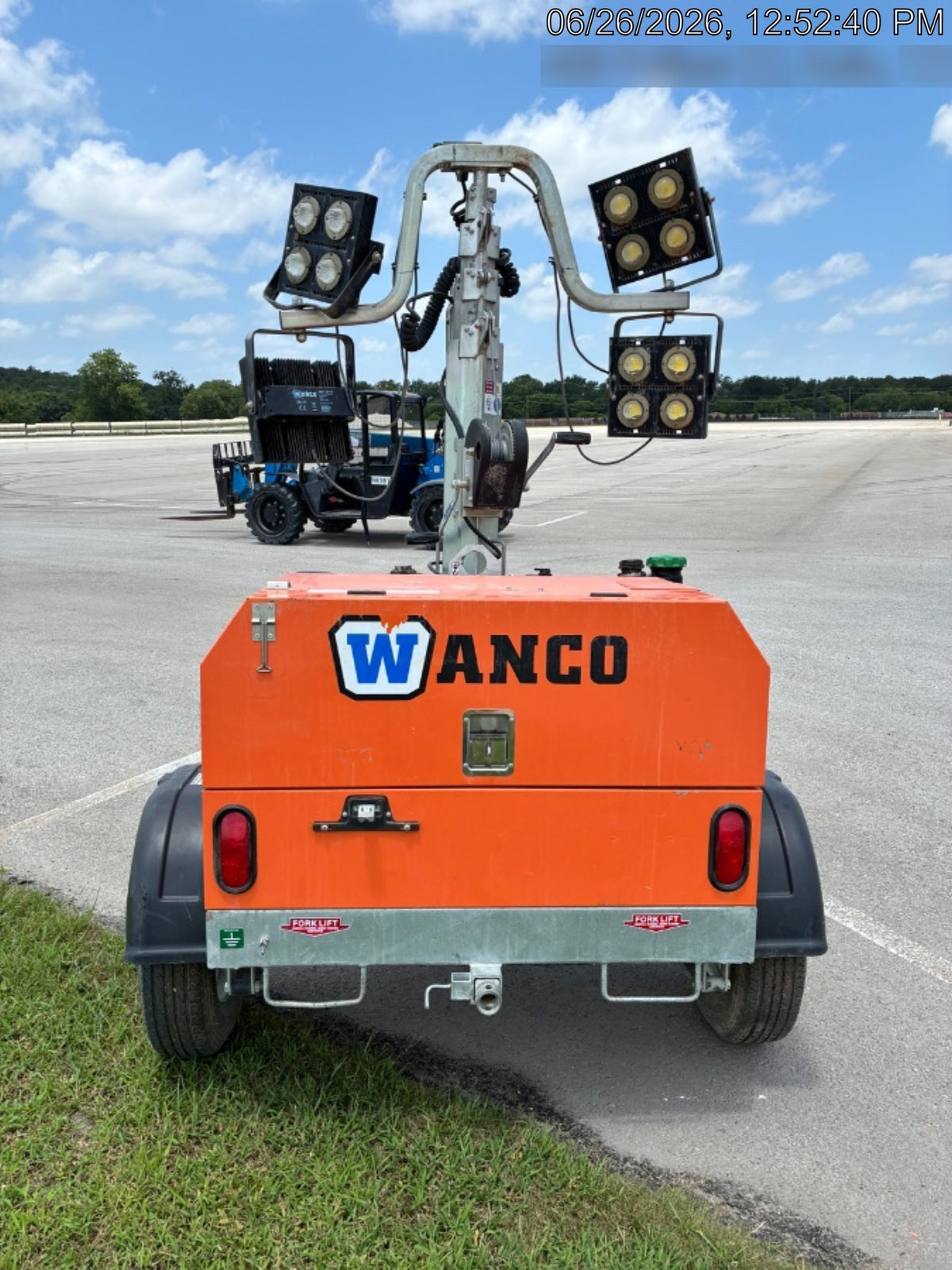 2024 Wanco WLTT-4MM4K Diesel, Deep Sea Controller, Shore Power Plug, Auto Start, (4) 350W LED Floodlights, 4kW Generator, 60 Gal Fuel Tank, 2" Ball, T3