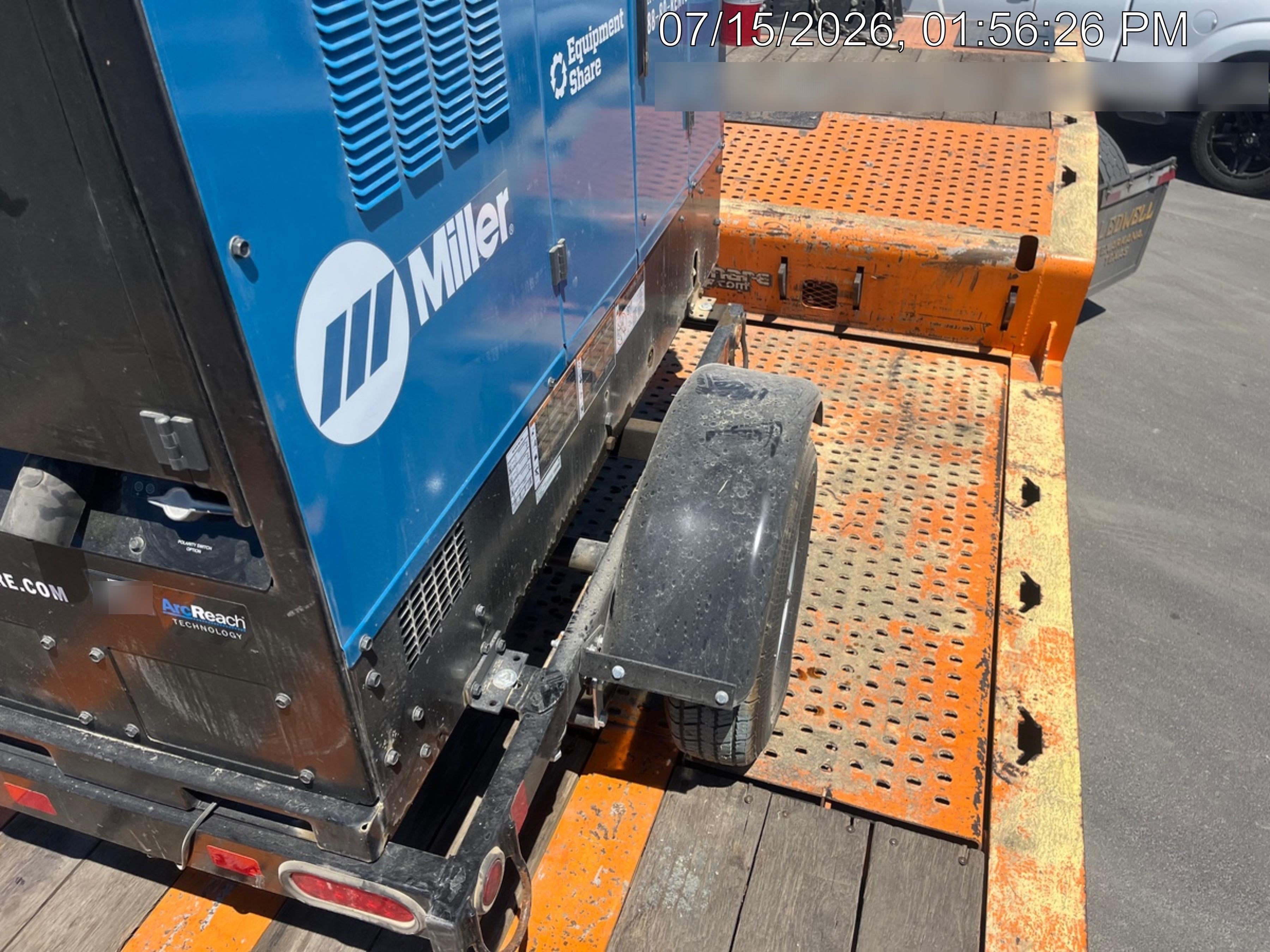 2025 MILLER ELECTRIC BIG BLUE 500