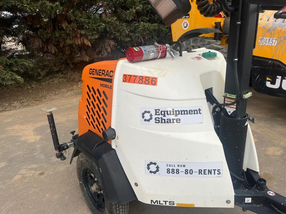 2023 Generac MLT2 Diesel, Flex Switch 120V Input, Powerzone Controller, 
(4) 320W LED Lights, 4kW Generator, 39.9 Gal Fuel Tank, 2" Ball, T3