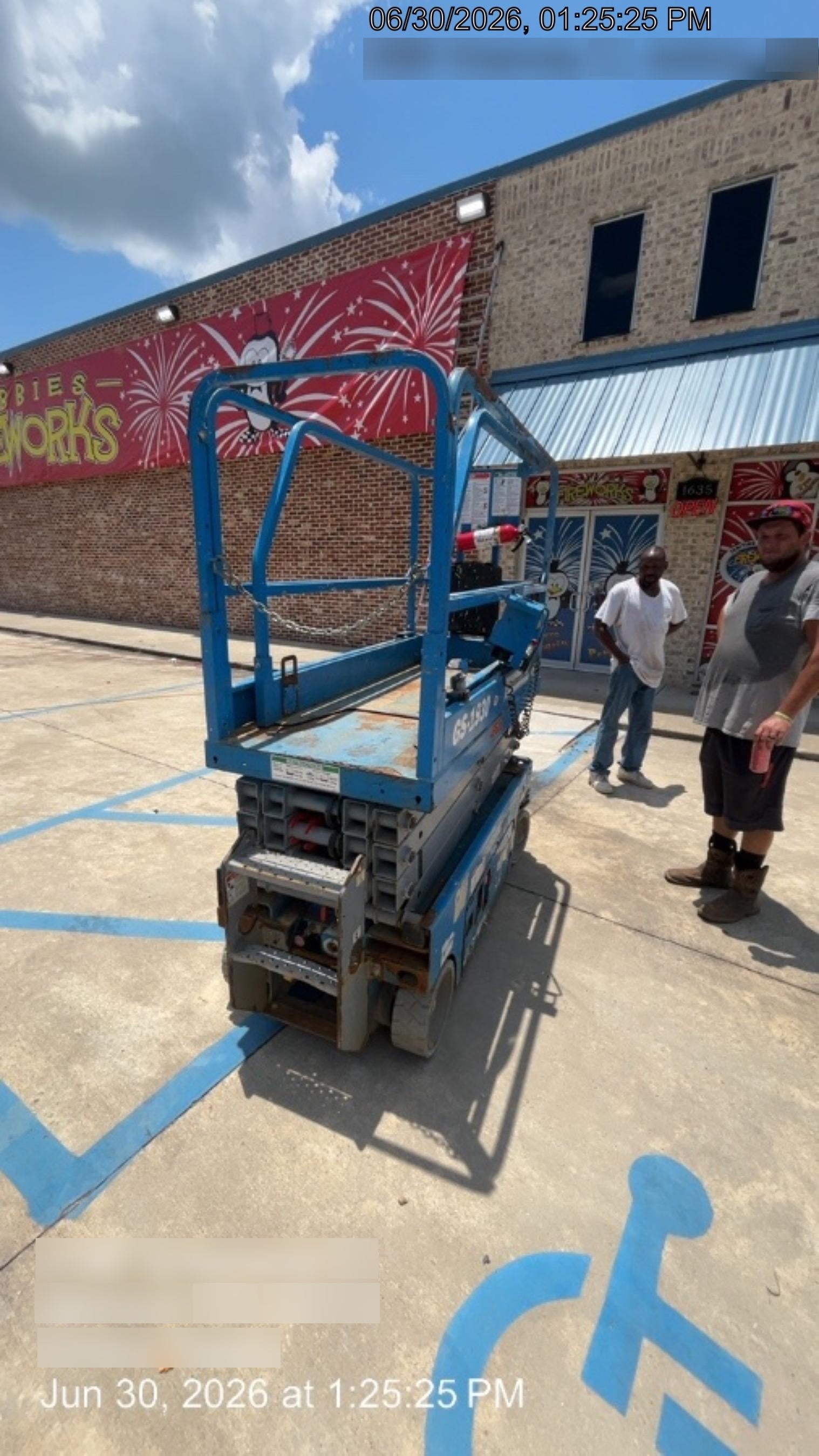 2019 Genie GS-1930 Fixed Rails with Chain Entry