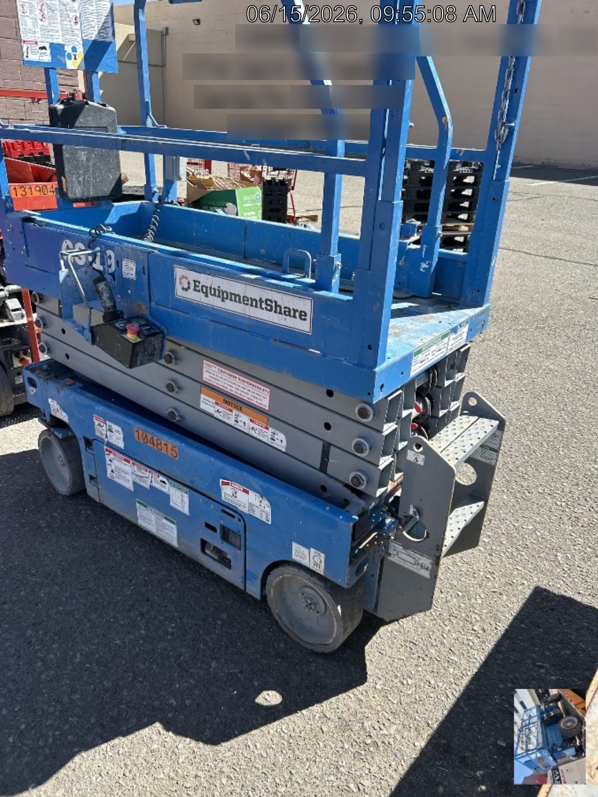 2020 Genie GS-1930 Fixed rails with chain entry gate - Pre A92.20