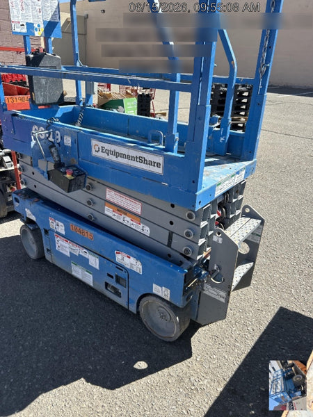 2020 Genie GS-1930 Fixed rails with chain entry gate - Pre A92.20