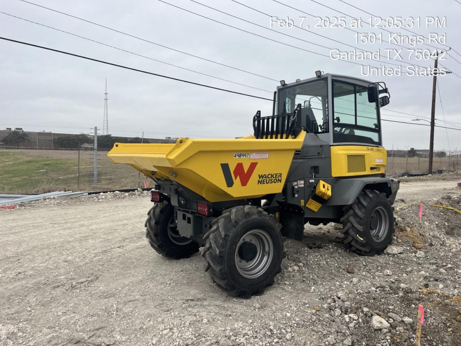 2025 WACKER NEUSON DV604 Cab Standard Tires
