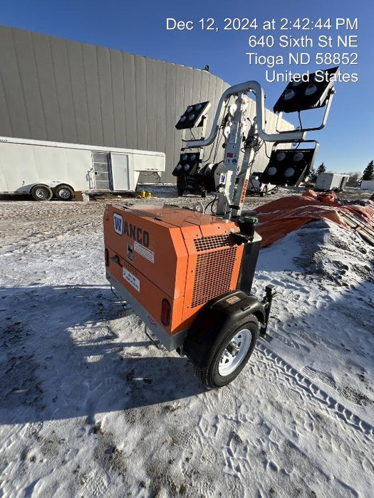 2024 Wanco WLTT-4MM4K Diesel, Deep Sea Controller, Shore Power Plug, Auto Start, (4) 350W LED Floodlights, 4kW Generator, 60 Gal Fuel Tank, 2" Ball, T3