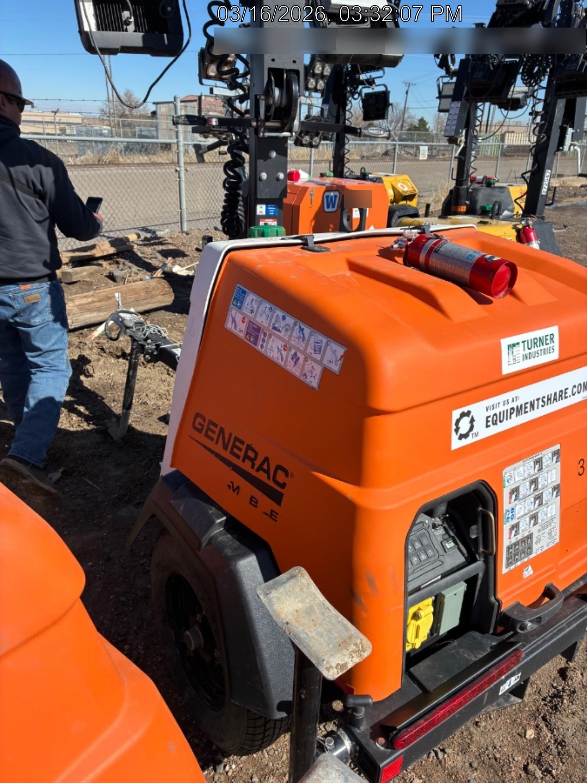 2023 Generac MLT2 Diesel, Flex Switch 120V Input, Powerzone Controller, 
(4) 320W LED Lights, 4kW Generator, 39.9 Gal Fuel Tank, 2" Ball, T3