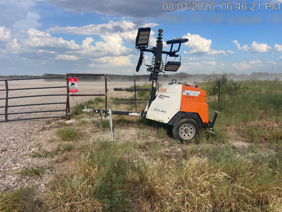 2023 Generac MLT2 Diesel, Flex Switch 120V Input, Powerzone Controller, 
(4) 320W LED Lights, 4kW Generator, 39.9 Gal Fuel Tank, 2" Ball, T3