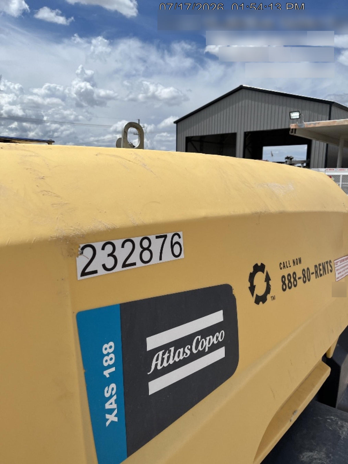 2022 ATLAS COPCO XAS188 CWK
