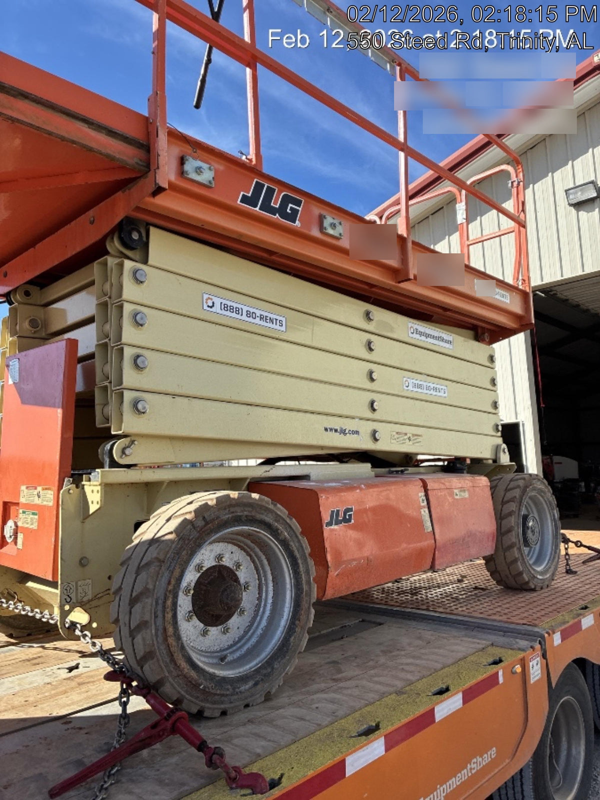 2018 JLG 4069LE JLG 4069LE Scissor Lift w/Standard Options, Non-Marking Tires