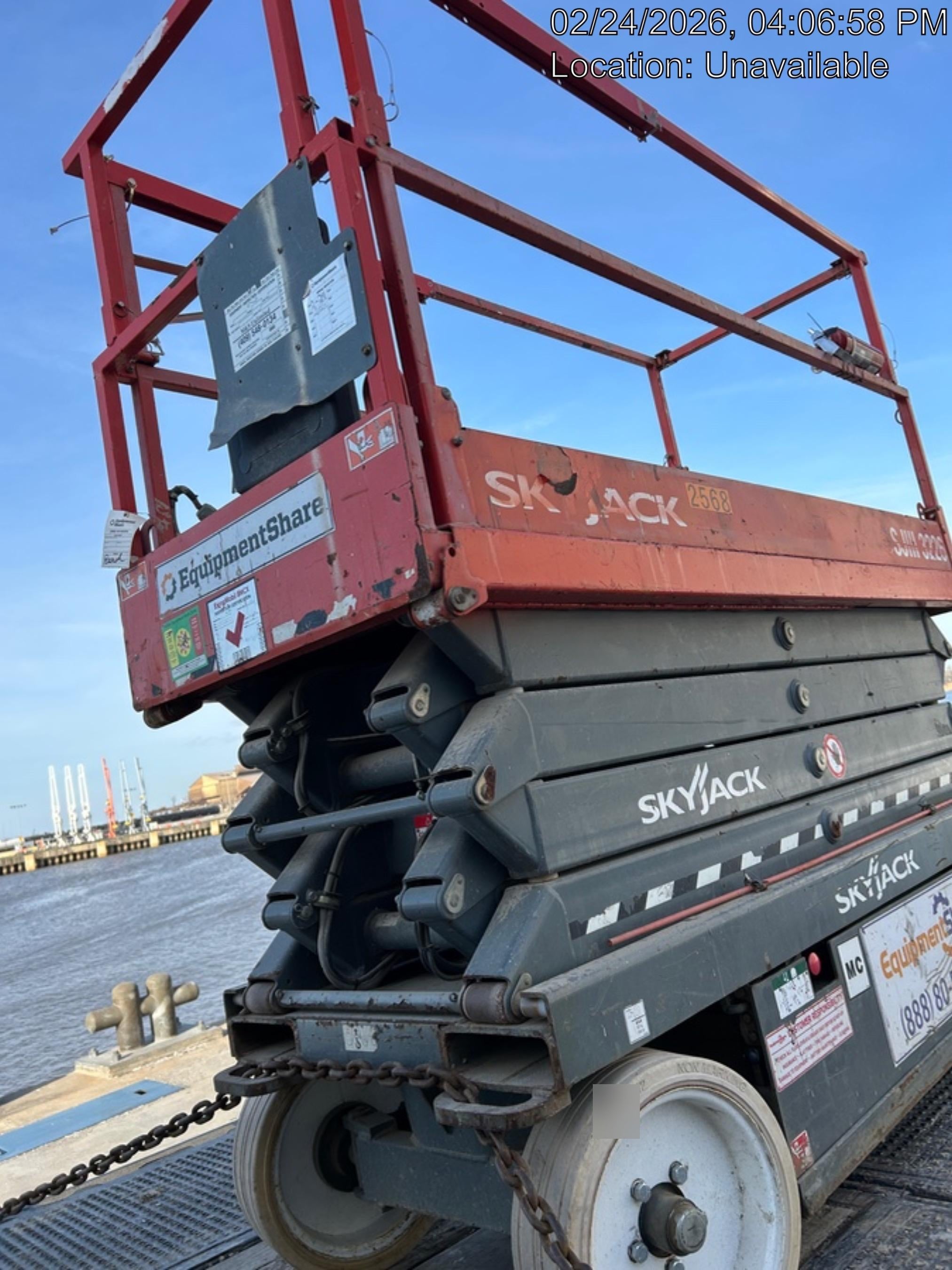 2016 Skyjack SJIII-3226 Standard Options