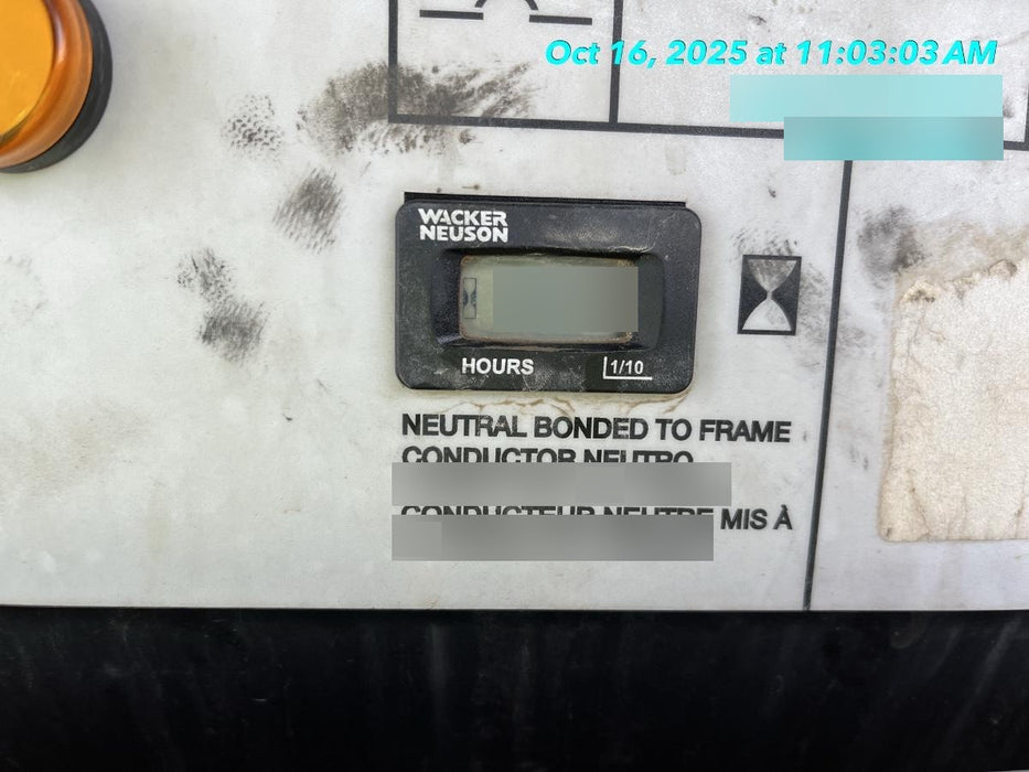 2018 Wacker Neuson LTV6K-MH Wacker Neuson LTV6K Mobile Light Tower w/Fuel Level Sensor Installed