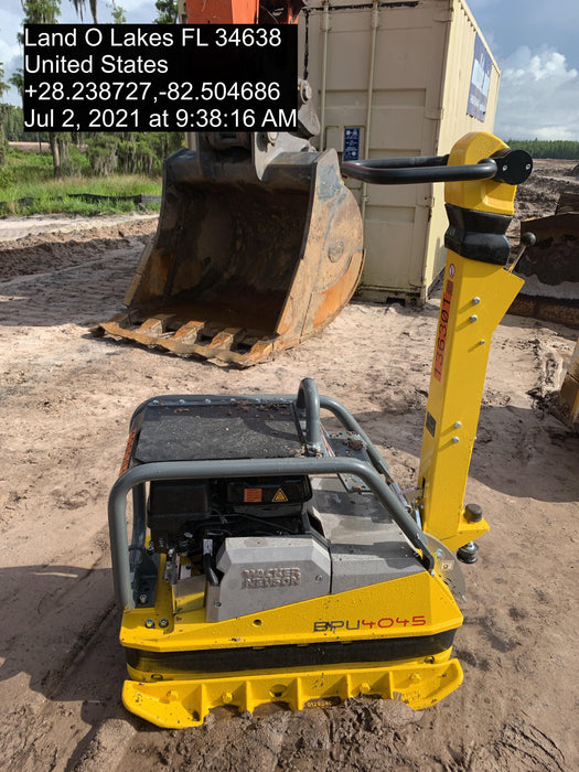 2021 Wacker Neuson BPU4045A Vibroplate