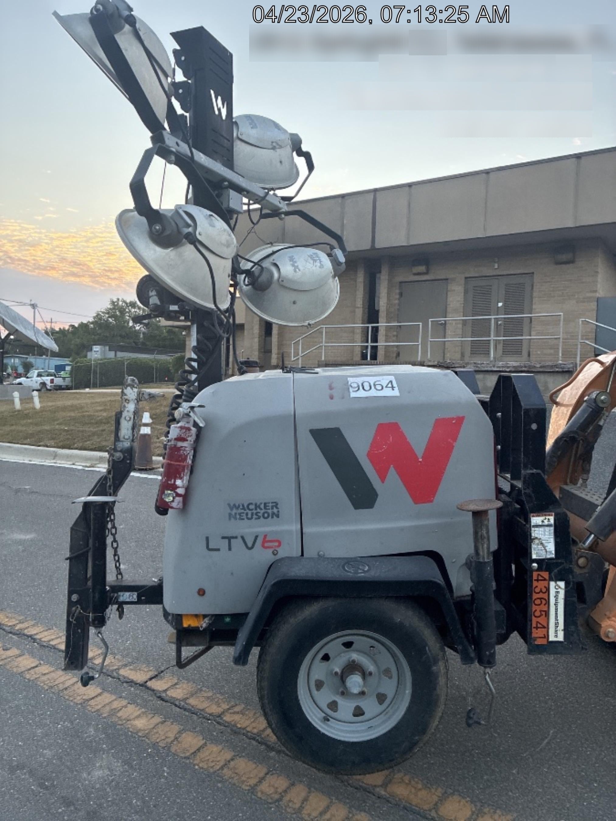Wacker Neuson LTV6K-MH Wacker Neuson LTV6L Towable Light Tower