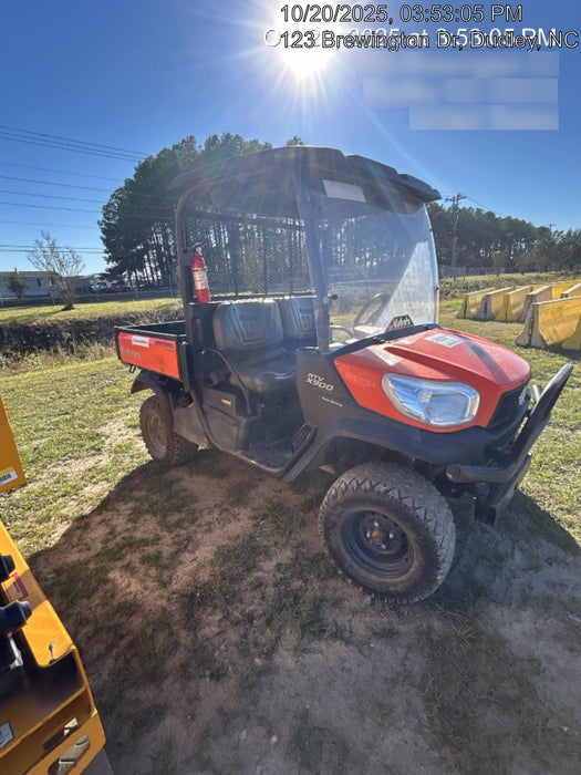2020 Kubota RTV-X900 4wd Utility Cart, Diesel, 2 Seat, LED Strobe, Windshield Tempered Glass, Plastic Canopy, Wire Harness Kit, Backup Alarm