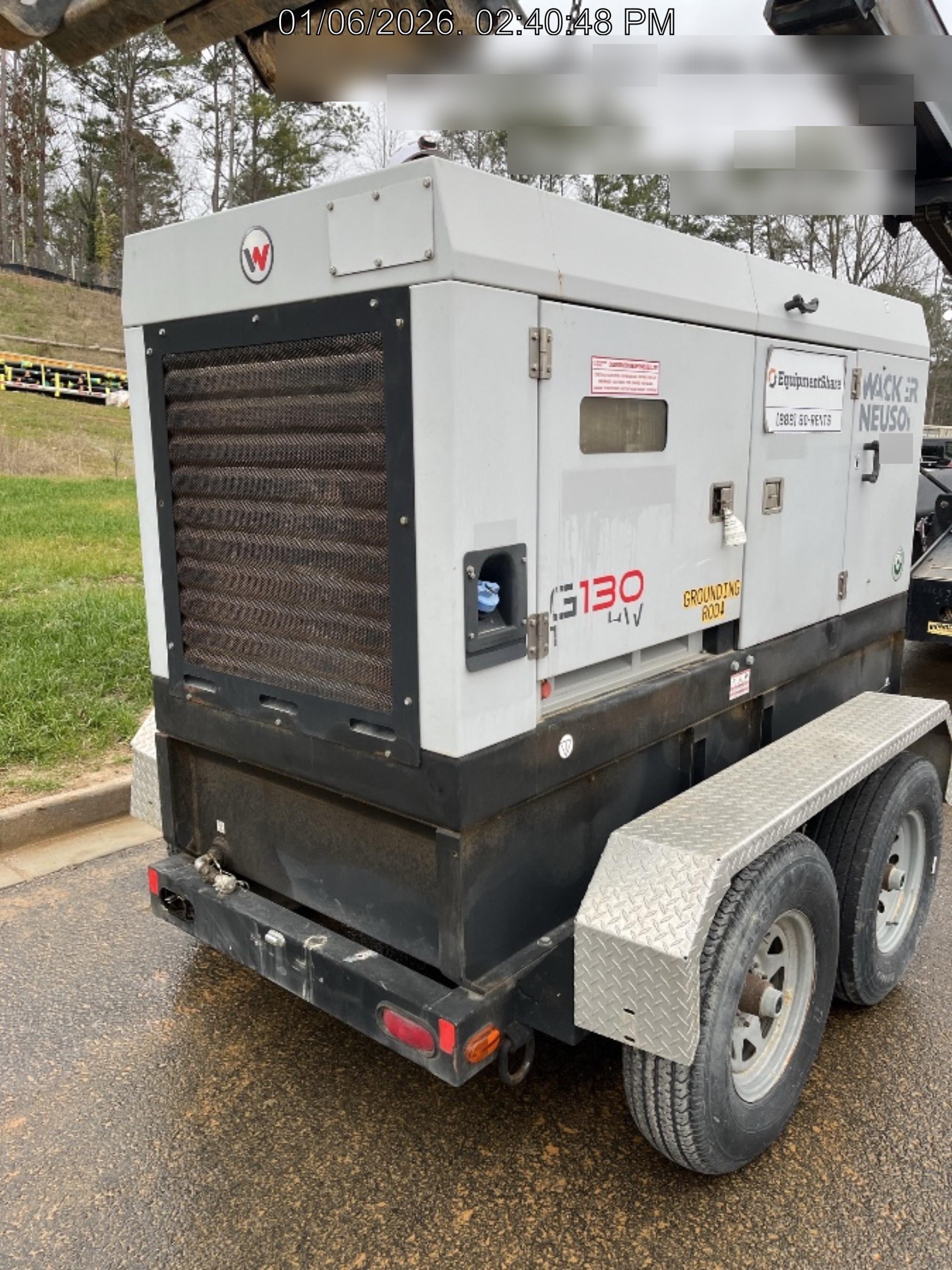 2019 WACKER NEUSON G130