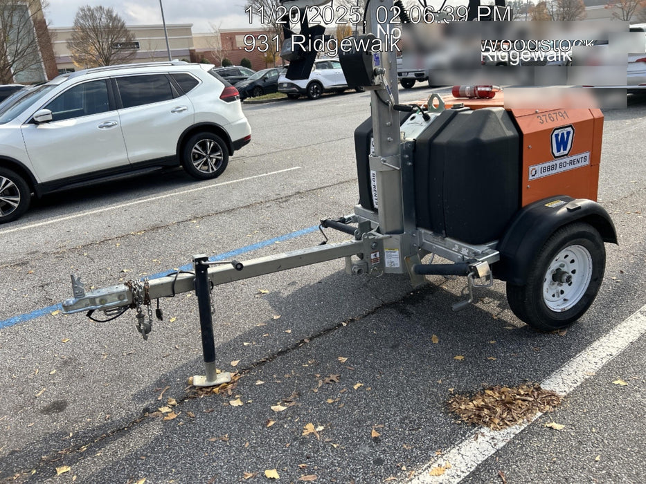 2023 Wanco WLTT-4MM4K Diesel, Deep Sea Controller, Shore Power Plug, Auto Start, (4) 350W LED Floodlights, 4kW Generator, 60 Gal Fuel Tank, 2" Ball, T3