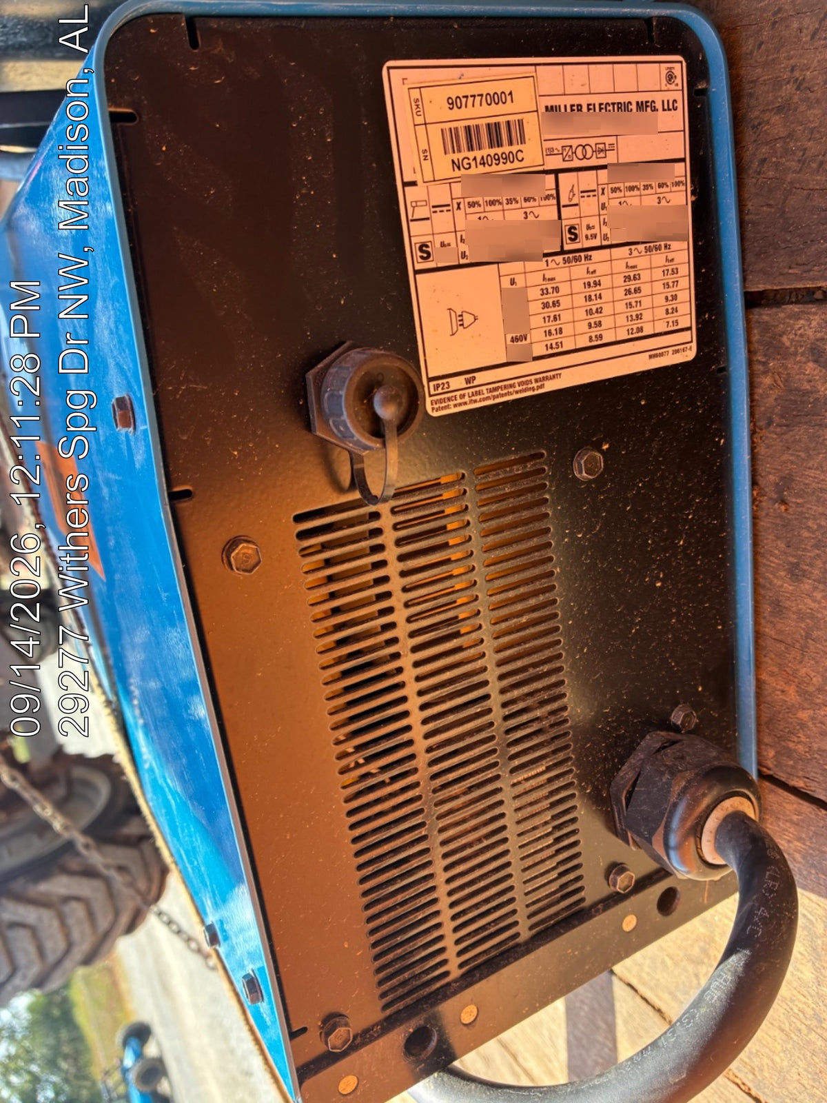 2026 MILLER ELECTRIC CST-282