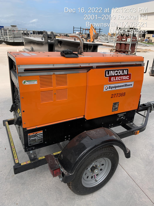 2022 Lincoln Electric LE400 Kubota V1505, Trlr, Cable Rack, Light Kit, ES Decals, T3