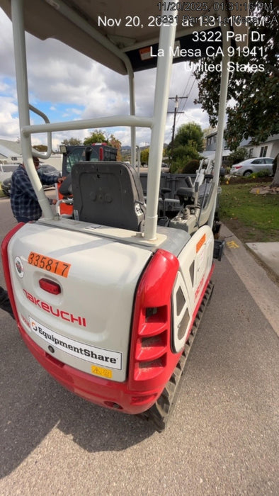 2023 TAKEUCHI TB216R