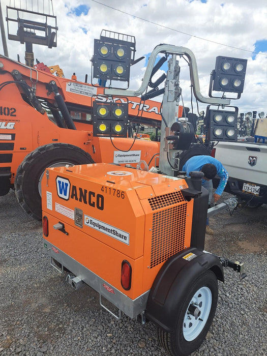 2024 Wanco WLTT-4MM4K Diesel, Deep Sea Controller, Shore Power Plug, Auto Start, (4) 350W LED Floodlights, 4kW Generator, 60 Gal Fuel Tank, 2" Ball, T3