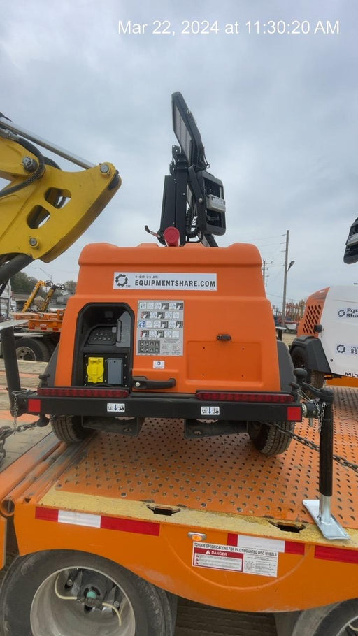 2024 Generac MLT2 Diesel, Flex Switch 120V Input, Powerzone Controller, 
(4) 320W LED Lights, 4kW Generator, 39.9 Gal Fuel Tank, 2" Ball, T3