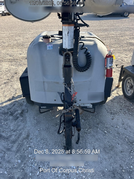 2018 Wacker Neuson LTV6L-MH Wacker Neuson LTV6L Mobile Light Tower w/Fuel Level Sensor Installed