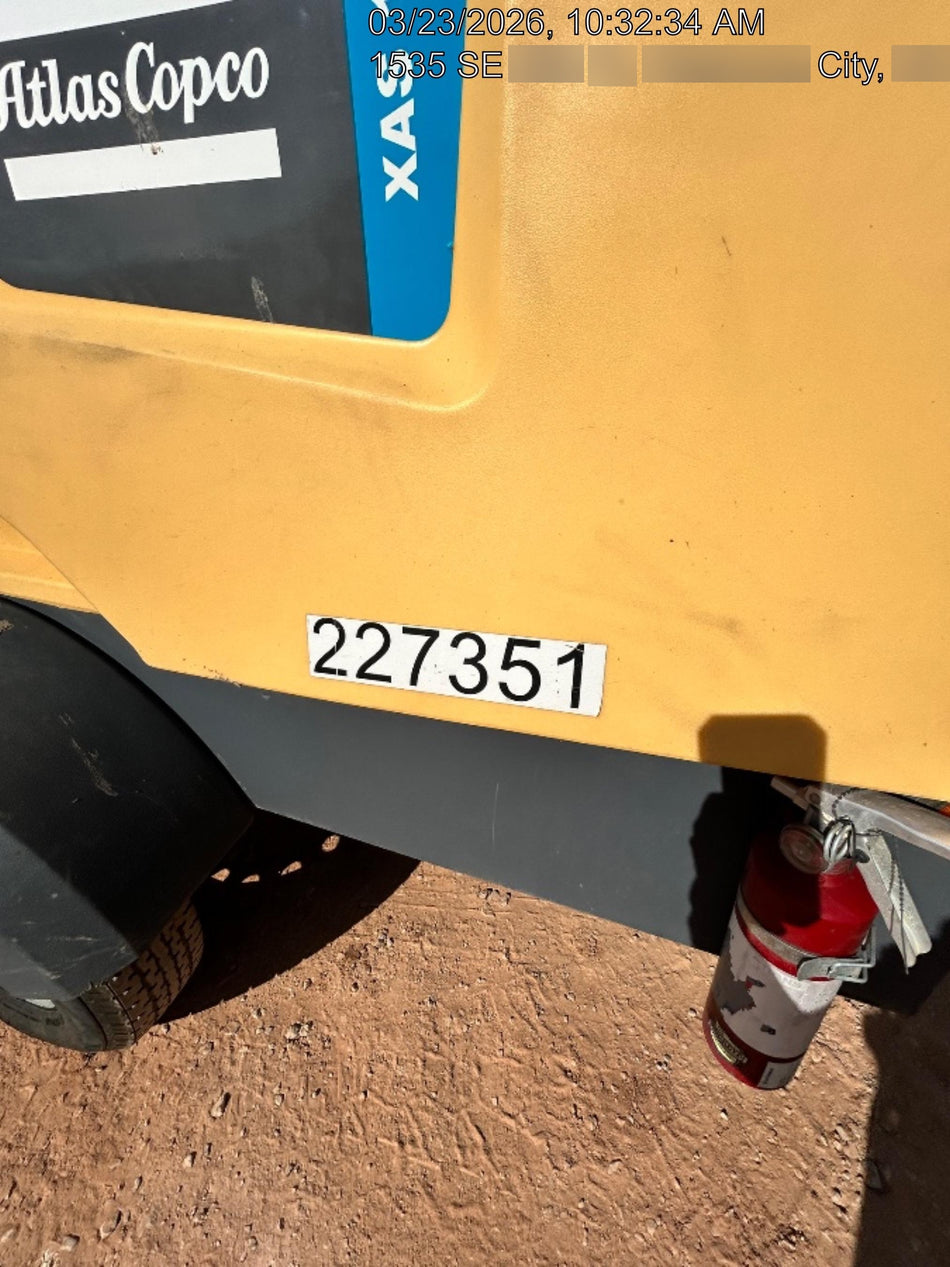 2022 ATLAS COPCO XAS188 CWK