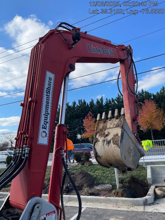 2020 Link-Belt 80X3EX EXC, 7'2" ARM, 17.7" RT, MFH(PJ)