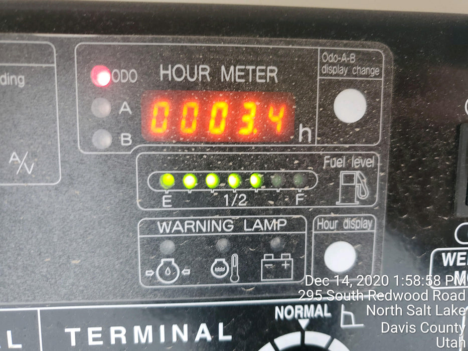 2020 Multiquip DLW400ESA4 400 amp Welder, 14kW, 120/240V, T4F Kubota, Trailer