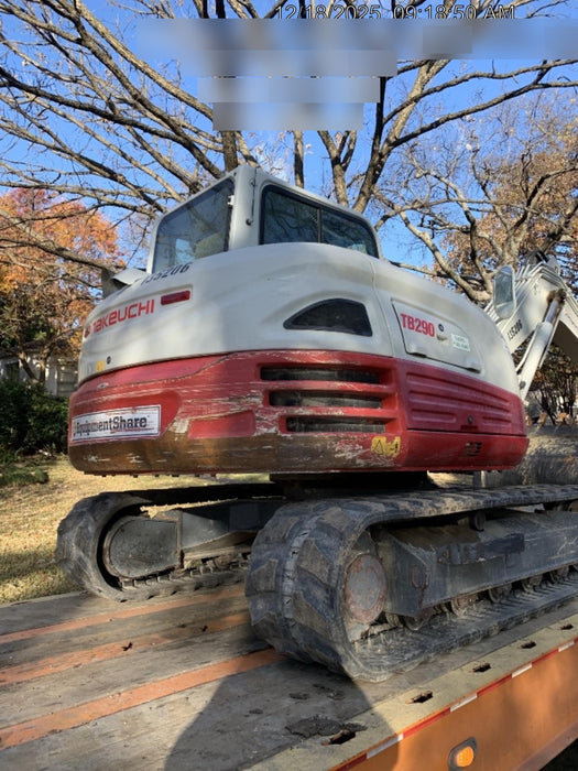 2021 TAKEUCHI TB290C