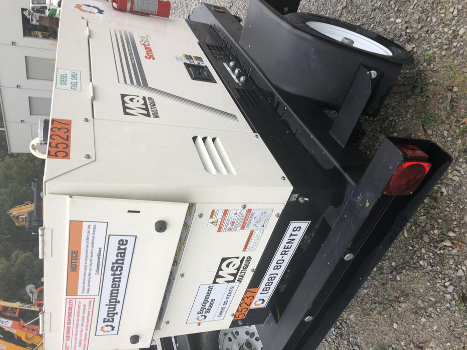 2019 Multiquip DLW400ESA4 Dual Pack, Trailer Mounted