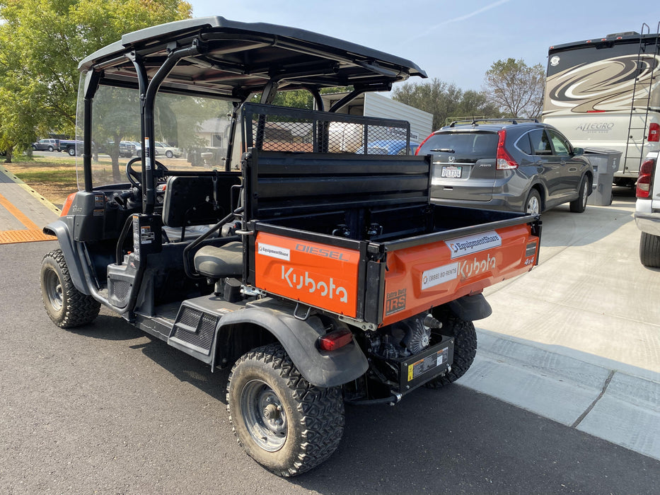 2022 Kubota RTV-X1140W-H Plastic Canopy, Windshield Acrylic Clear, LED Strobe Light, Wire Harness Kit, Back up Alarm