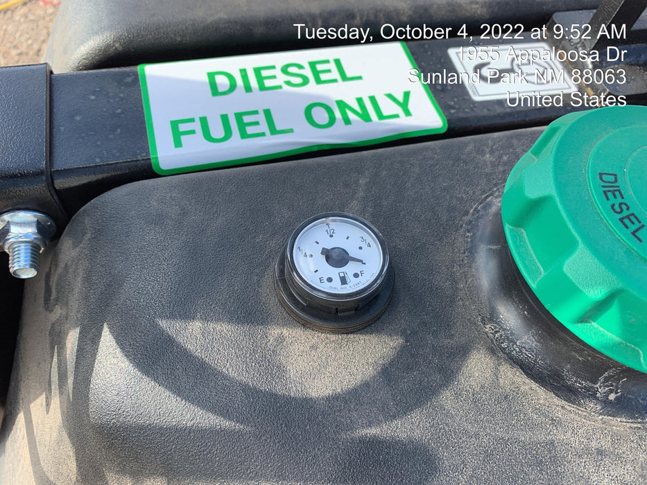 2022 Allmand NLV3GR (4) LED Light Fixture 350W, 23' Vertical Mast, 3kW Prime, Towable, ES Decals, T3