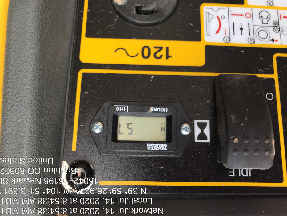 2018 Wacker Neuson GPS9700V Wacker Neuson GPS9700V Portable Generator