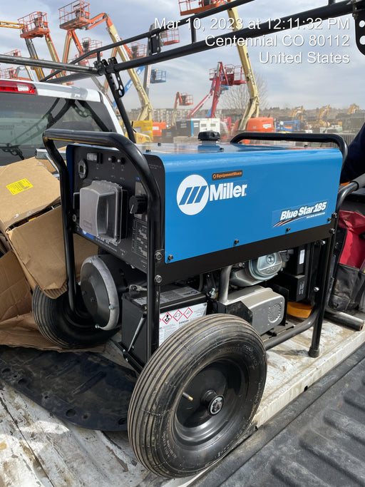 2023 Miller Electric Blue Star 185 Engine Driven Welder, Electric Start, 13 hp, Gas, 6,500 W Peak 907664