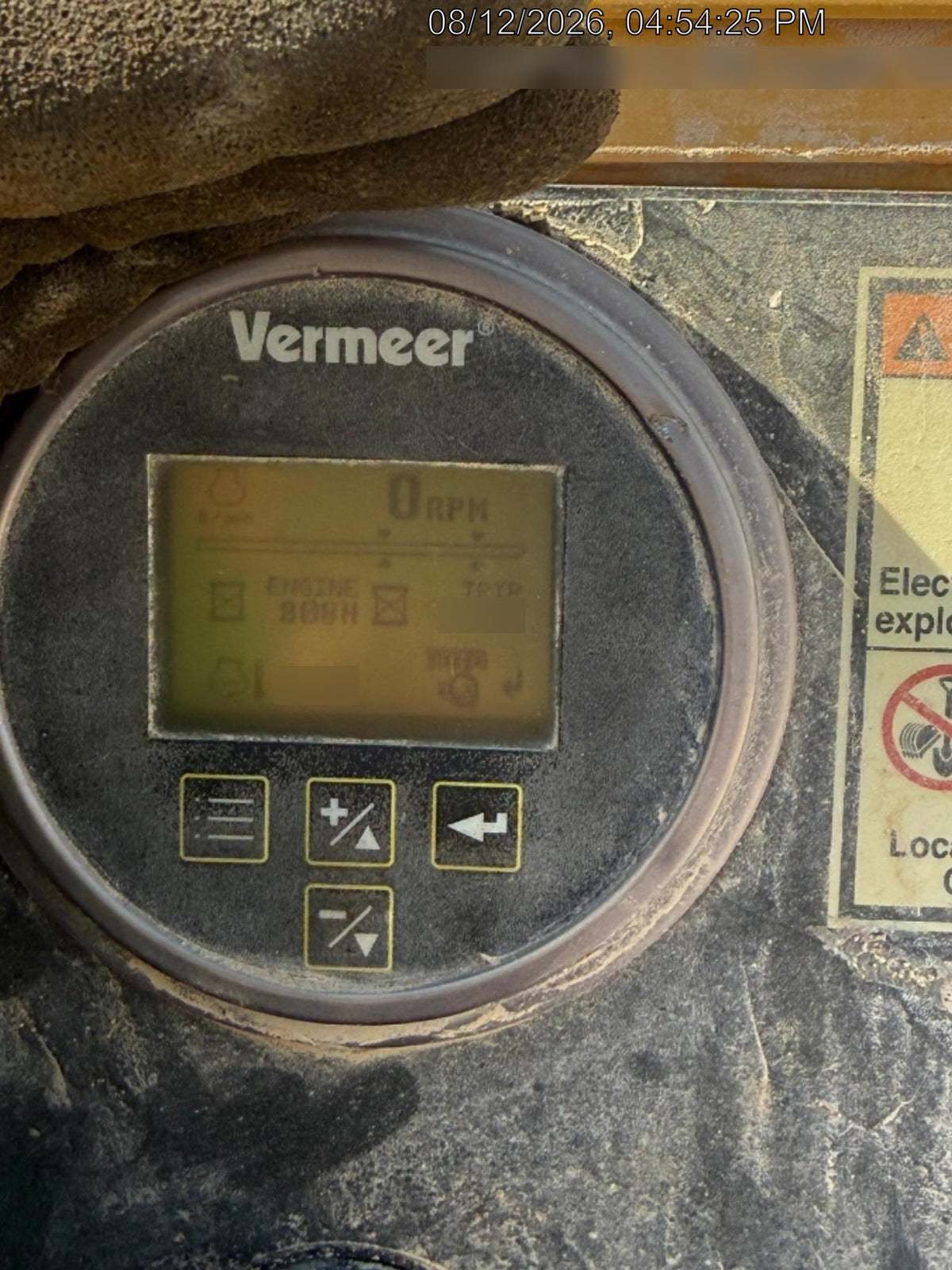 2019 VERMEER RTX450