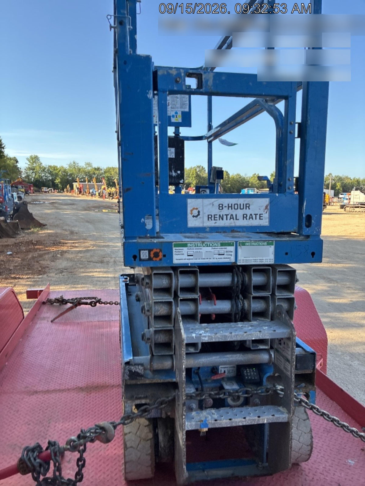 2018 Genie GS-1930 Genie GS-1930 w/Fixed Rail, Chain Entry