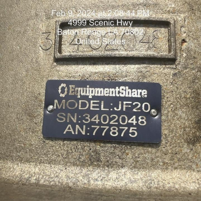 2020 MICHIGAN PNEUMATIC JF20