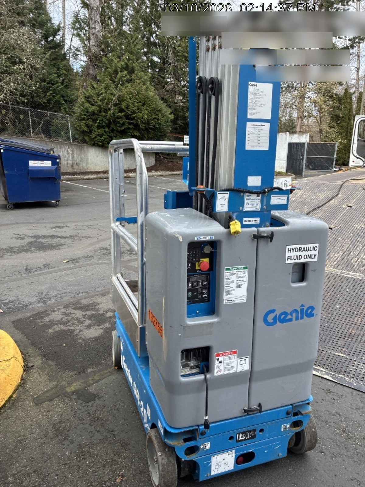 2021 GENIE GR-20