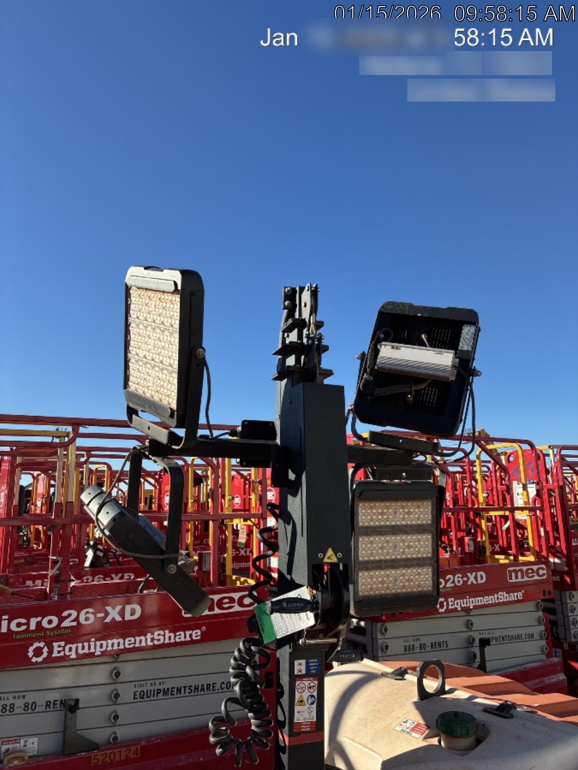 2024 Generac MLT2 Diesel, Flex Switch 120V Input, Powerzone Controller, 
(4) 320W LED Lights, 4kW Generator, 39.9 Gal Fuel Tank, 2" Ball, T3