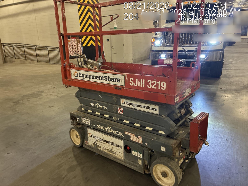 2019 Skyjack SJIII-3219 Standard Options, Trojan Batteries
