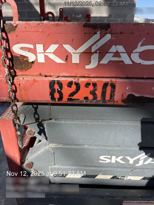2018 Skyjack SJIII-3226 Skyjack SJIII3226 Scissor Lift w/Trojan Batteries