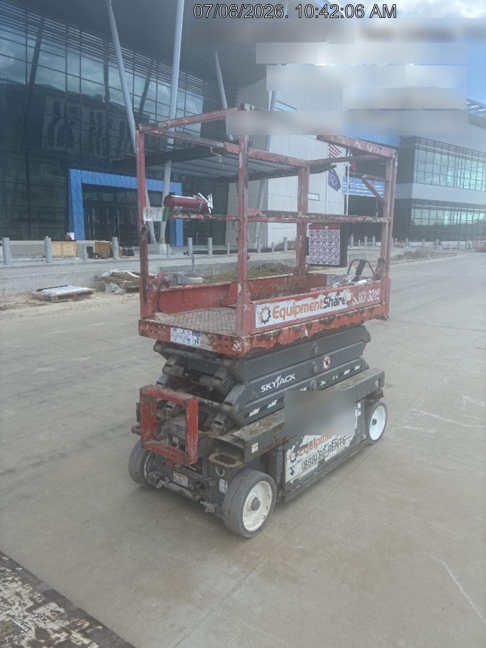 2017 Skyjack SJIII-3219 Skyjack SJIII3219 Scissor Lift w/Trojan Batteries